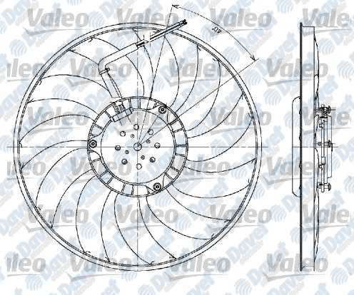 VALEO 698610 Fan Motoru Audi A4 1.8 1.8t Quattro 2.0fsi 2.0tdi 04-  ####